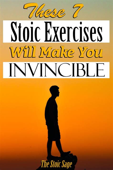 These7 Stoic Exercises Will Make You Invincible | Stoic, Perspective on ...