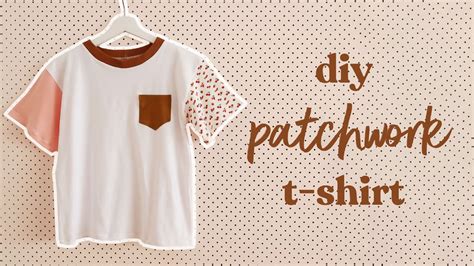 DIY Patchwork T-Shirt (Self Drafted Method!) | Sewing Projects for ...