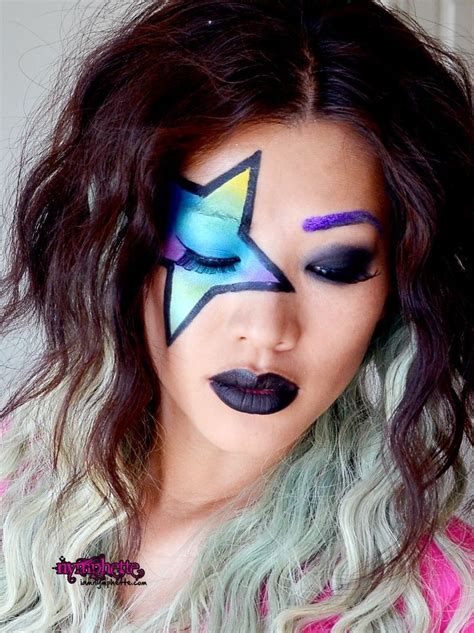 Pin By Di Va On Mug Gle Magic In 2019 Rocker Makeup Rock Makeup | Glam ...