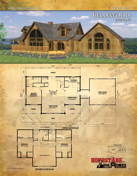 Browse Floor Plans for Our Custom Log Cabin Homes | Log cabin floor ...