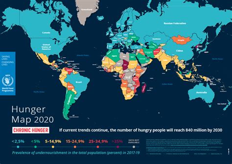 World hunger map 2020 : r/MapPorn