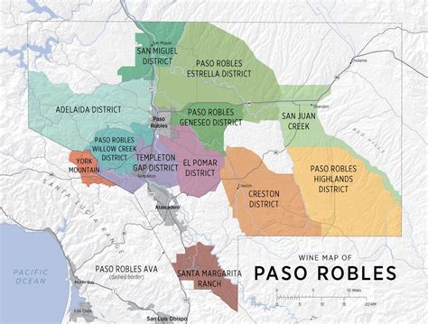 The 11 Distinct Wine Regions of Paso Robles