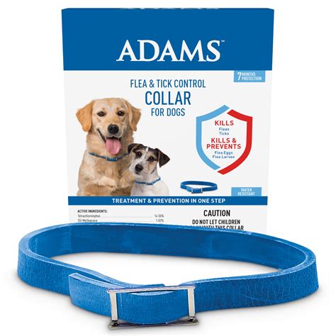 Adams Flea and Tick Control Collar for Dogs and Puppies, 1 pack ...