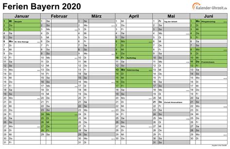 Kalender 2020 Bayern Zum Ausdrucken Din A4