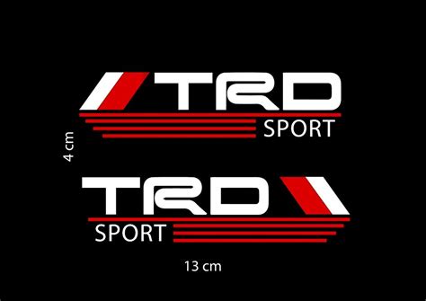 TOYOTA TRD OFF SPORT BEACH DECAL TRD Racing Development Side Vinyl ...