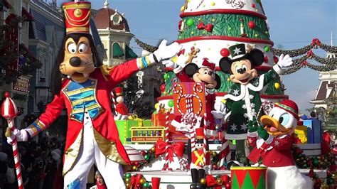 [4K] Disney's Christmas Parade 2019 - La Parade de Noël Disney ...