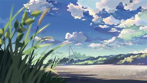 Aesthetic Anime Landscape Wallpapers - Wallpaper Cave