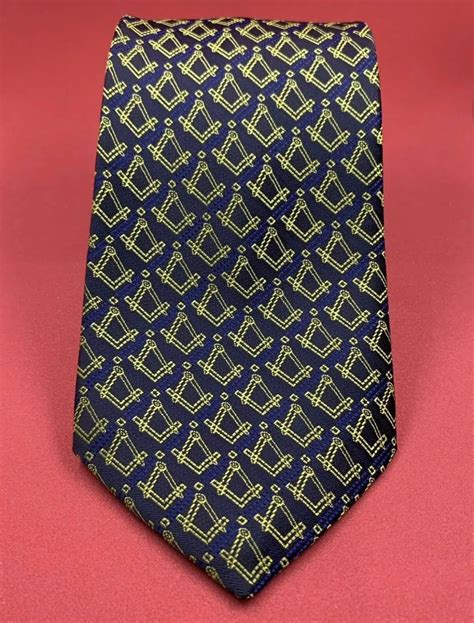 Craft Masonic Neck Tie Superb Quality Masonic Regalia Neck Tie | Etsy