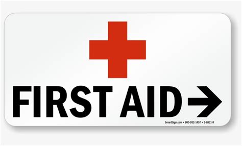 First Aid Sign With Red Cross Symbol - First Aid Signs And Symbols ...