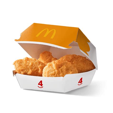 Chicken Mcnuggets W Side Mcdonalds Happy Meal Free Transparent Png ...