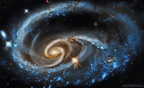 Wildly Interacting Galaxy from Hubble Image Credit: NASA, ESA, Hubble ...