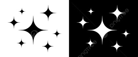 Shining Silhouette PNG Images, Shine Icons Clean Icon Star, Shine ...