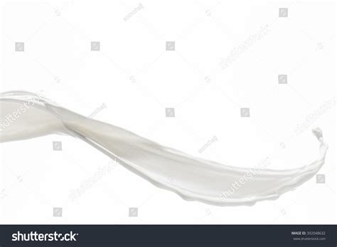 Milk Splash On White Stock Photo 392048632 | Shutterstock