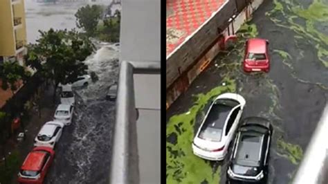 Cyclone Michaung: Roads inundated with water, cars float away; watch ...