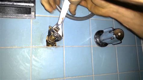 How To Fix A Leaky Shower Stall Head - YouTube