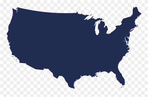 Download Maps Of Us Blue Map Detailed Map Maps Of Us Blue - Usa Map ...