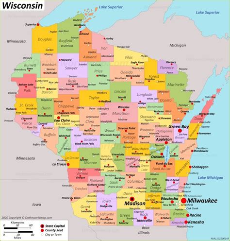 Map Of Wisconsin Point - London Top Attractions Map