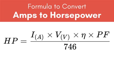 Amps to Horsepower Calculator - Inch Calculator