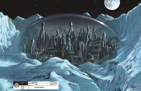 City of Atlantis concept art - Stargate SG-1 (Lost City) Concept artist ...