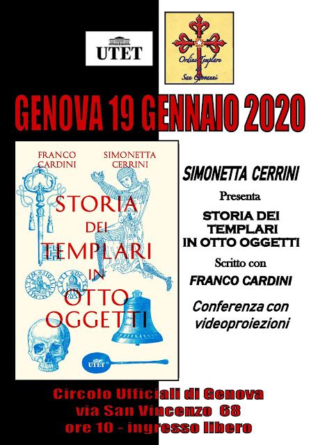 Italia Medievale: "Storia dei Templari in otto oggetti" presentazione a ...