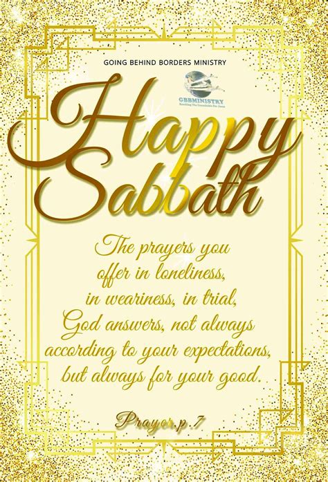 Happy Sabbath Quotes And Images - ShortQuotes.cc