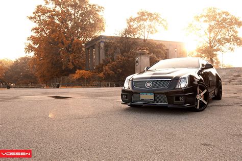 Unbelievable Contrast: Black Cadillac CTS with Chrome Details — CARiD ...