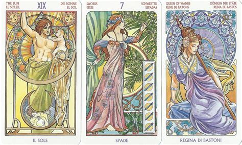 Tarot Art Nouveau | Tarot art, Art, Painting