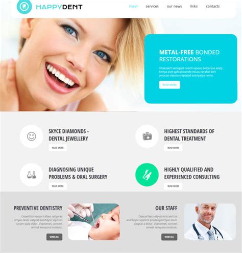 28+ Dental Website Themes & Templates