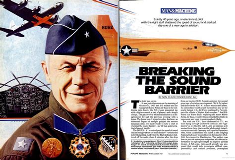 Gen. Chuck Yeager Describes How He Broke The Sound Barrier