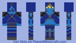 Blue Ninja Assassin Minecraft Skin