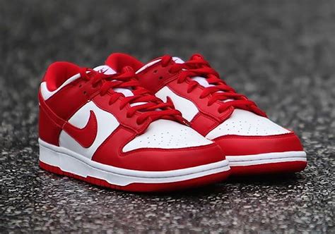 The Nike Dunk Low SP "University Red" Releases Tomorrow