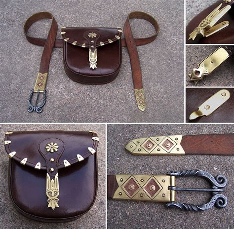 Historical belt and pouch by Astalo on DeviantArt