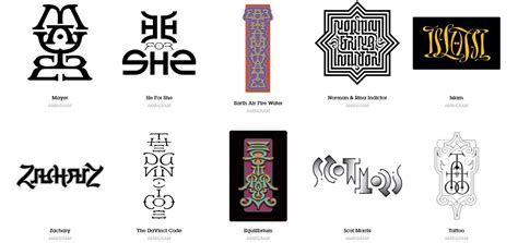 4 Ambigram Generators to Design Your Logo, Art and Ambigram Tattoo