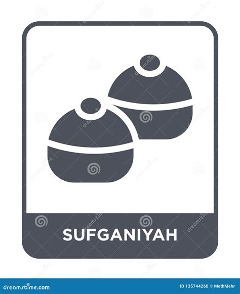 Sufganiyah Icon in Trendy Design Style. Sufganiyah Icon Isolated on ...