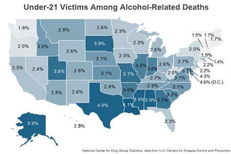 Alcohol Abuse Statistics [2022]: National + State Data - NCDAS