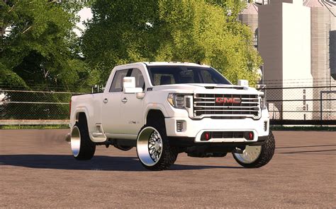 2020 Gmc AT4 v1.0 Vehicle - Farming Simulator 2022 / 19 mod