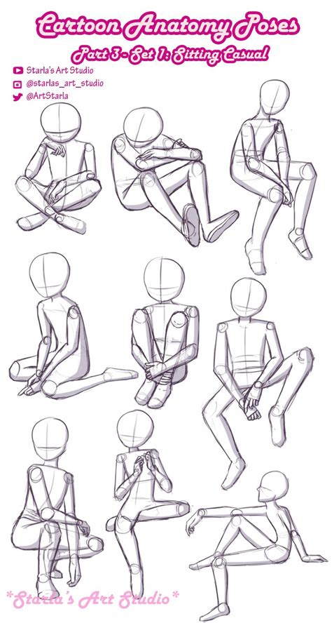 Cartoon Anatomy Poses! Part 3 Tutorial