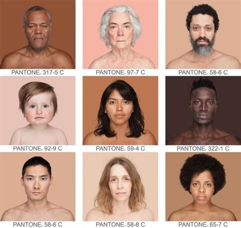 An Artist Finds True Skin Colors in a Diverse Palette | Human skin ...