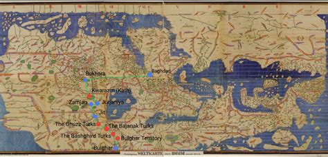 Medieval Map: Ibn Fadlan and the Land of Darkness – Mapping the Global ...