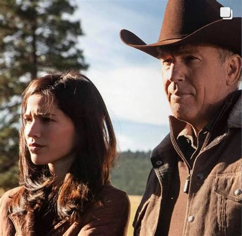 Father in-law and daughter in-law. | Yellowstone series, Kevin costner ...