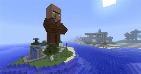 Ruked On Minecraft: Minecraft Villager Statue Schematic