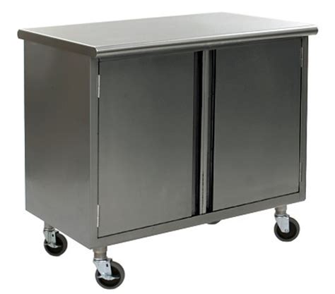 Stainless Steel Lab Cabinets On Wheels | Storage, Type 304