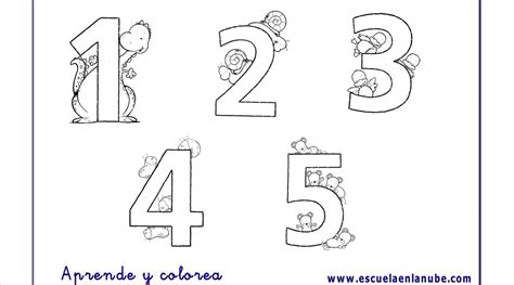 17 fichas de numeros del 1 al 5 para imprimir | Fichas de matematicas ...