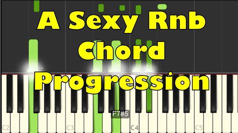 A Very Sexy RnB Chord Progression Acordes - Chordify