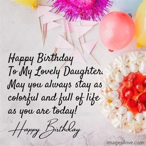 Happy Birthday Daughter Images With Quotes, Wishes, Messages