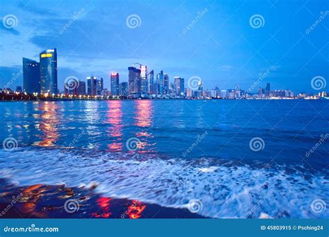 Qingdao skyline stock image. Image of travel, china, qingdao - 45803915