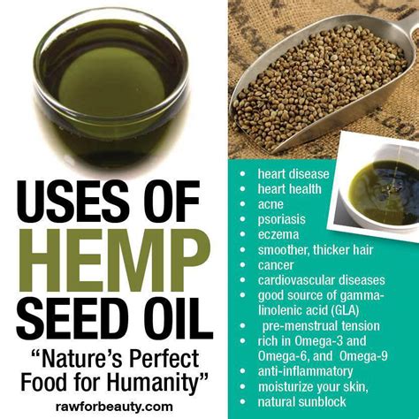 Benefits of Hemp Oil - Nutrition, Disease Prevention, and Skin Care ...