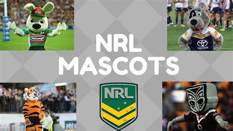 NRL Mascots - YouTube