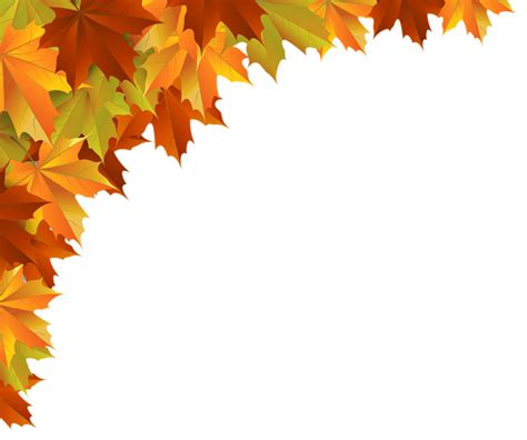 fall leaves corner clipart - Clip Art Library