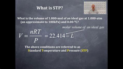 Gases 6: What is STP? - YouTube